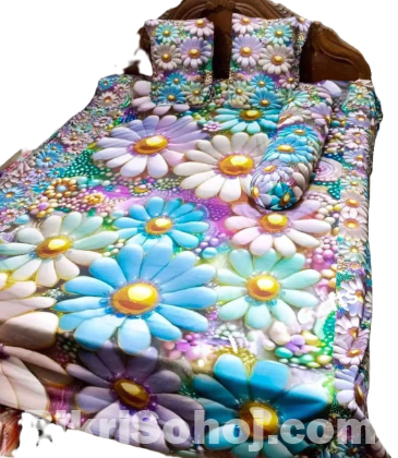 Primium 3D Bedsheet Four Piece Set